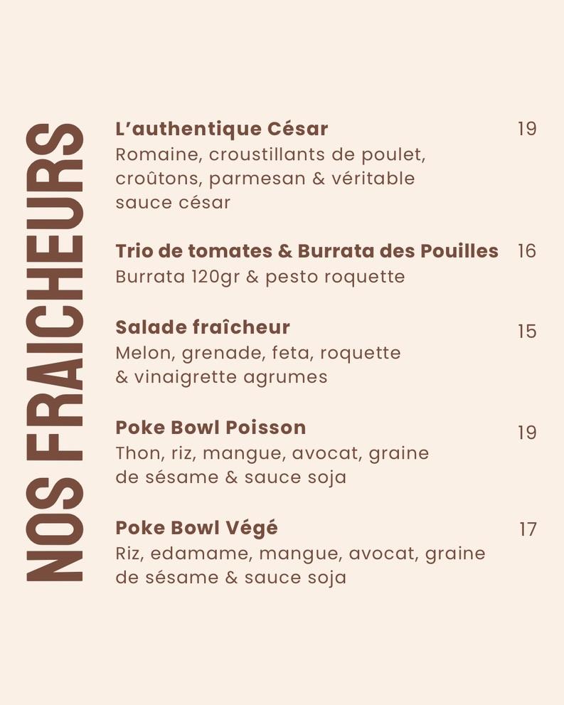 Restaurant Buvette le Chalet de la Brune - Menu Image 2