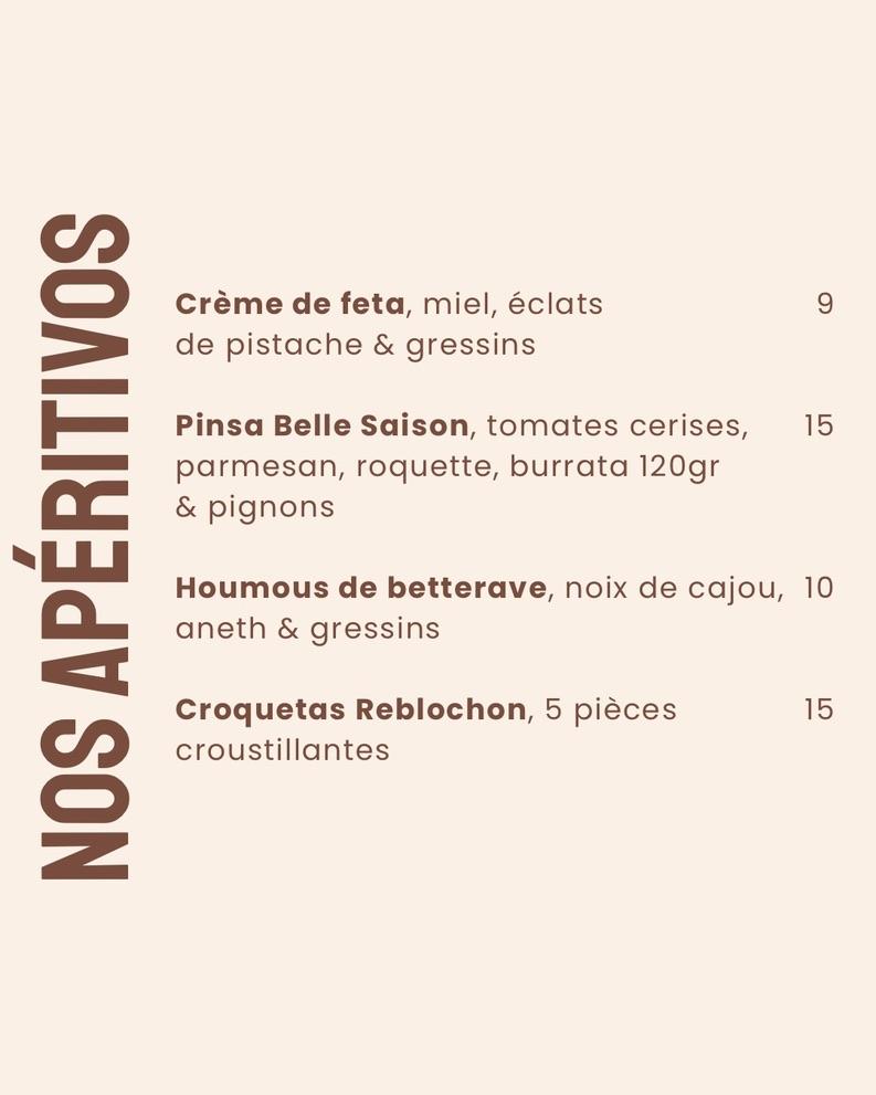 Restaurant Buvette le Chalet de la Brune - Menu Image 3